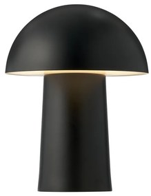 Veioza LED portabila cu baterie design nordic Faye negru