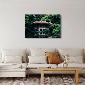 Tablou cu grădina japoneză națională (90x60 cm)