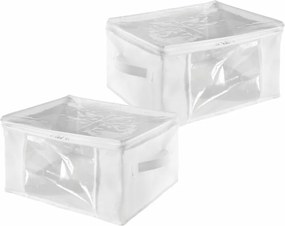 Set 2 cutii depozitare iDesign Zipper