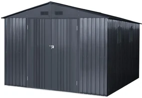 Casă de scule din metal Helsinki 3,7 x 3 m StoreBoss antracit