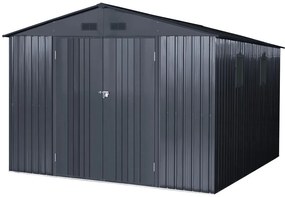 Casă de scule din metal Helsinki 3,7 x 3 m StoreBoss antracit