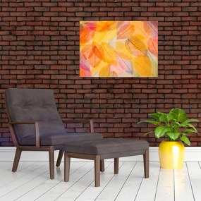 Tablou - Fundal frunze de toamnă (70x50 cm)