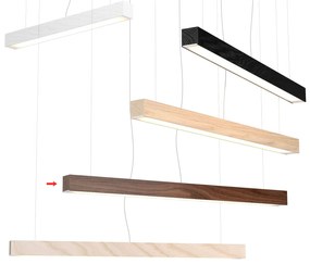 Lampă suspendată LED60, driver încorporat, multe variante - TUNTO Model: stejar natural de 700 mm