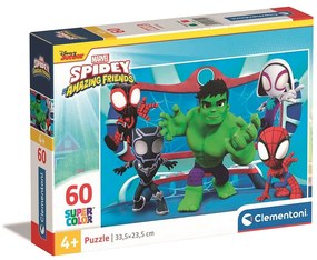 Omul Păianjen Spidey Puzzle Clementoni 60 de piese