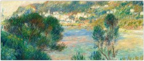 Tablou - Auguste Renoir, View of Monte Carlo from Cap Martin, reproducere (120x50 cm)