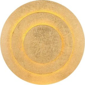 Globo 48465-18 - Plafonieră LED HEDA LED/18W/230V 3000K Ø 18 cm, auriu