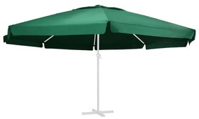Panza de schimb umbrela de soare de gradina, verde, 600 cm Verde,    600 cm