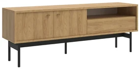 Dulap TV Oscar O4 (hikor natural + negru). 1100512