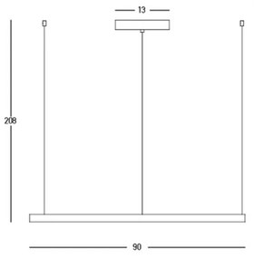 Suspensie  23034 Zambelis LED, Auriu, Grecia