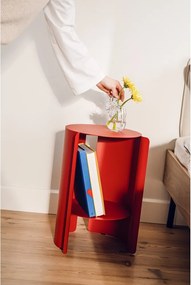 Măsuță auxiliară rotundă din oțel ø 32 cm Wa – noo.ma