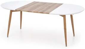 Masa extensibila Edward Honey Oak - L 120-200 x l 100 x h 75 cm