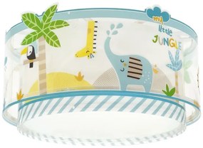 Plafonieră pentru copii JUNGLE 2xE27/15W/230V Dalber 76116