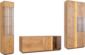 Set lemn masiv Living Aurora I Stejar