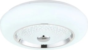 Globo 48071-18 - Plafonieră LED GRAHAM LED/24W/230V Ø 38,5 cm albă