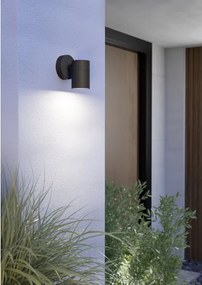 Eglo 902037 - Aplica de perete pentru exterior TOMELLOSO, 1x GU10/28W/230V, IP44, negru