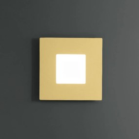 Plafoniera LED moderna BILDE 64x64cm, alb, negru sau auriu