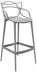 Scaun pentru bar A.I. STOOL RECYCLED, î. 75 cm, diferite culori - Kartell Culoare: alb