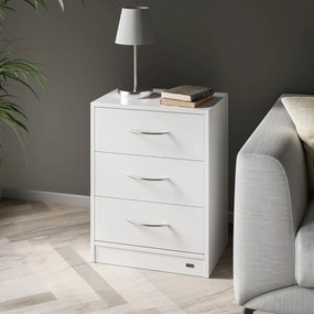Casaria Noptieră ELOISE cu iluminare, 54x39x28cm, alb