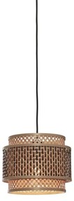 Lustra eco din bambus Bhutan L, tube 25x20 bl/nat