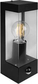 Aplică de perete pentru exterior cu senzor 1xE27/15W/230V IP44 neagră