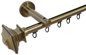 Galerie SIMPLA PRINDERE PERETE TEAVA PROFIL 19 MM -VERDI- AUR ANTIC (Alege marime: 160 cm)