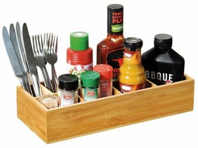 Kesper 70855 Organizator universal din bambus, 36x 15 x 7,5 cm