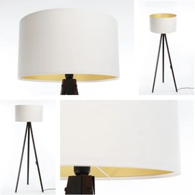 Lampă de podea STANDART 1xE27/60W/230V alb/wenge