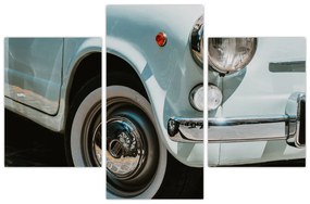 Tablou - mașina retro Fiat (90x60 cm)