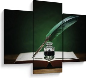Tablou cu stilou sriind (90x60 cm)