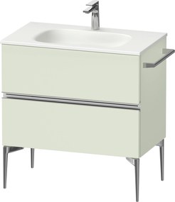 Duravit Sivida dulap 81x47.7x59.2 cm sub chiuveta pe perete verde-crom SV4651010HH0000