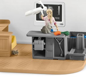 Cabinet veterinar Schleich 42502, pentru animalede casă