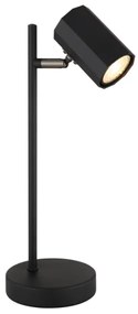 Lampă de masă Globo 57918TB JAMES 1xGU10/5W/230V negru