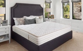 Saltea Premium Organic Cotton Pocket Memory 7 Zone de Confort 200x200 cm, H 26 cm