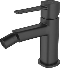 Baterie bideu Invena Glamour negru mat monocomanda