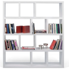 Bibliotecă albă 150x159 cm Berlin – TemaHome