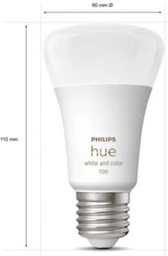 Pachet de pornire Philips Hue WACA 3xE27/9W 2000-6500K + dispozitiv de intercone