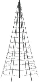 Twinkly TWP750SPP-BEU LED RGBW brad de Crăciun exterior 750 LED 4m IP44 Wi-Fi