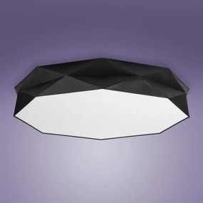 Plafonieră KANTOOR 6xE27/15W/230V neagră