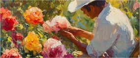 Tablou - Grădinar (120x50 cm)