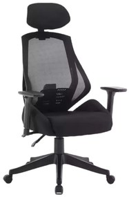 Scaun de birou Vanila II, negru