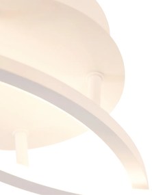 Plafoniera albă 78 cm cu LED inclus 3 trepte de diminuare - Rowin