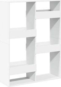 vidaXL Separator de cameră, alb, 100x33x135 cm, lemn prelucrat