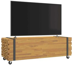 vidaXL Masuta de cafea 110x45x35 cm din lemn masiv de tec