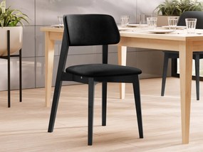Scaun sufragerie KD 63 C (Negru) . 1103440
