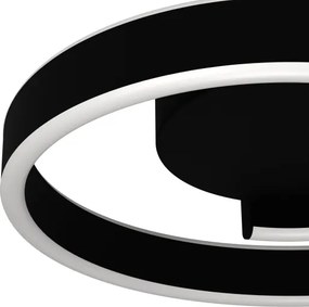 Eglo 901888 - Plafonieră LED RGBW dimabilă ANDABAIA-Z LED/37W/230V neagră