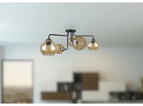 Lustră aplicată MONDE GOLD 5xE27/60W/230V