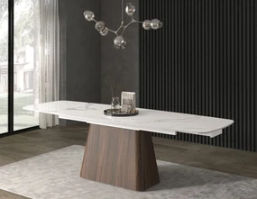 Masa extensibila ceramica Trevi, 160cm/90cm