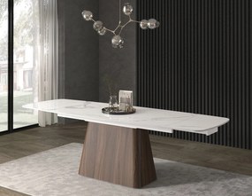 Masa extensibila ceramica Trevi, 160cm/90cm