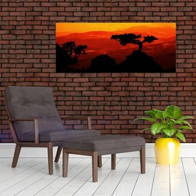 Tablou -Apus de soare (120x50 cm)