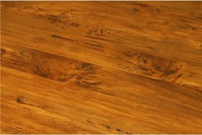 Masa pliabila, L120(240) 120 H80 cm, culoare nuc alb antic, Lemn masiv